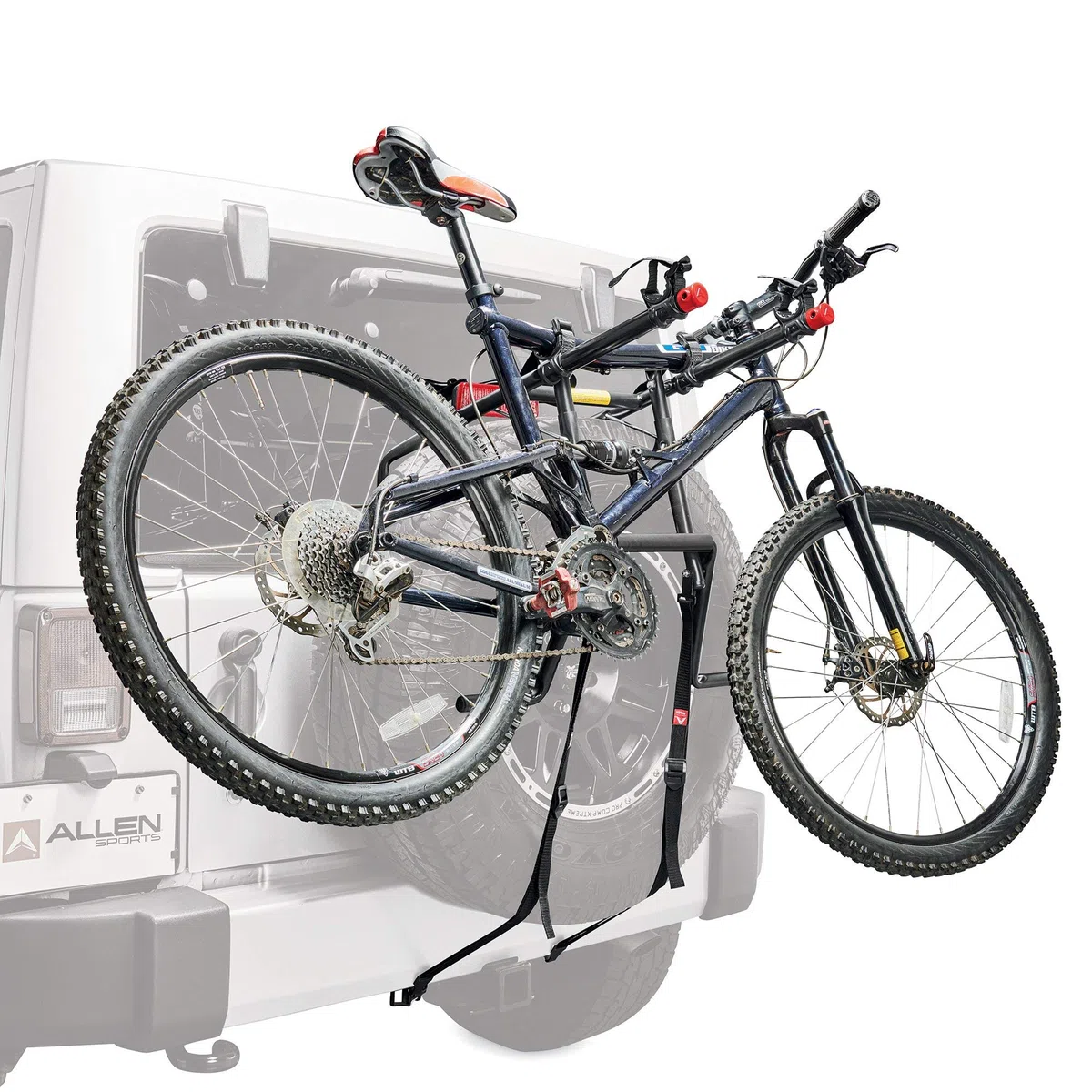 Allen Sports Deluxe llanta de Repuesto para 2 Bicicletas