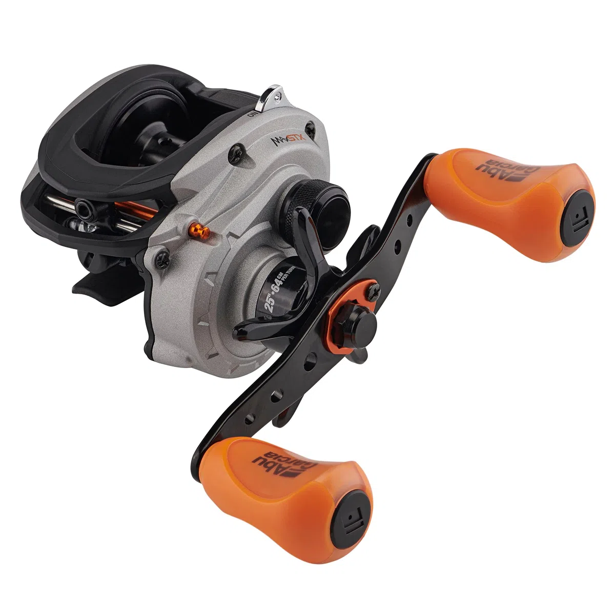 Abu Garcia Max3 Silver MAX - Carrete de Pesca de Perfil bajo