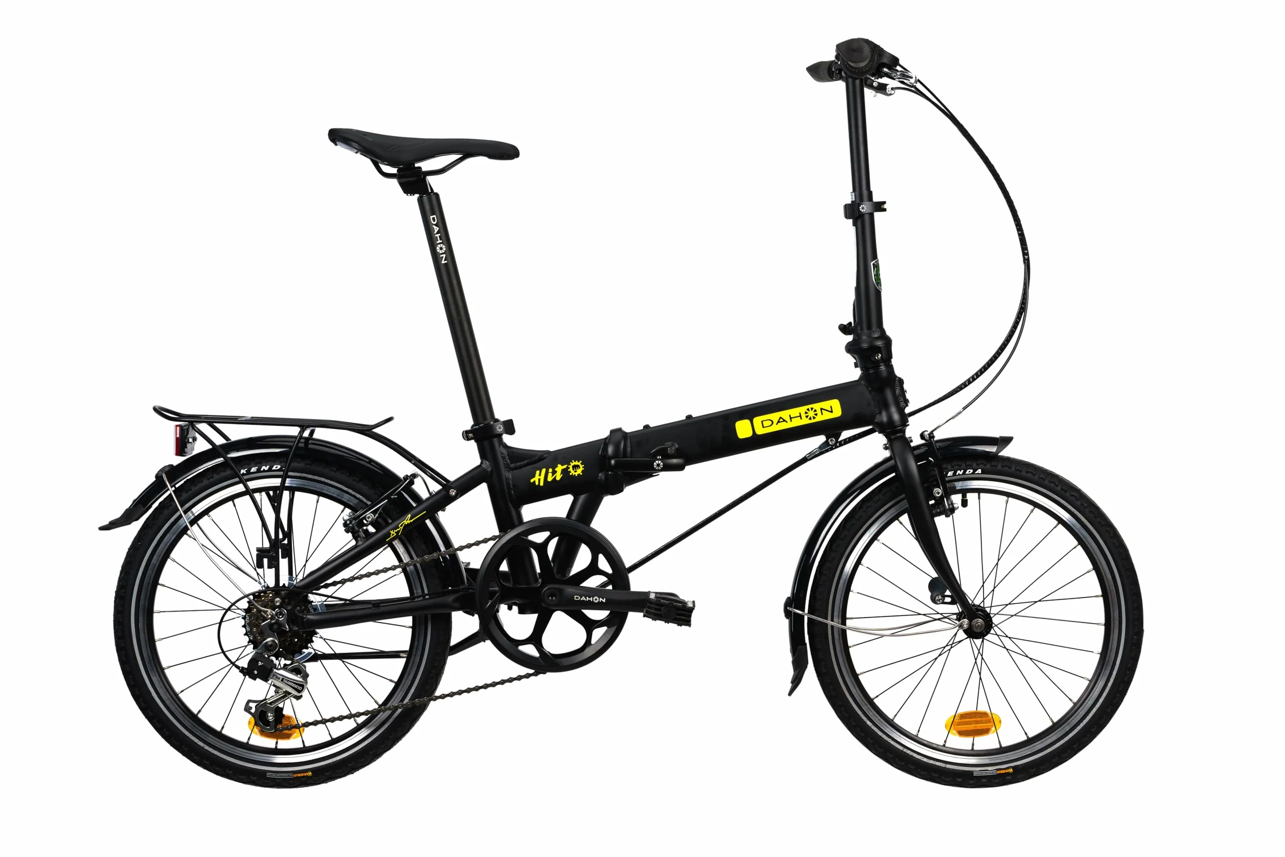 Dahon Hit Bicicleta Plegable para Adultos 20 Pulgadas, Bicicleta Urbana Ligera con 6 Velocidades, Frenos en V Plegables, Ideal para la Ciudad y Viajes