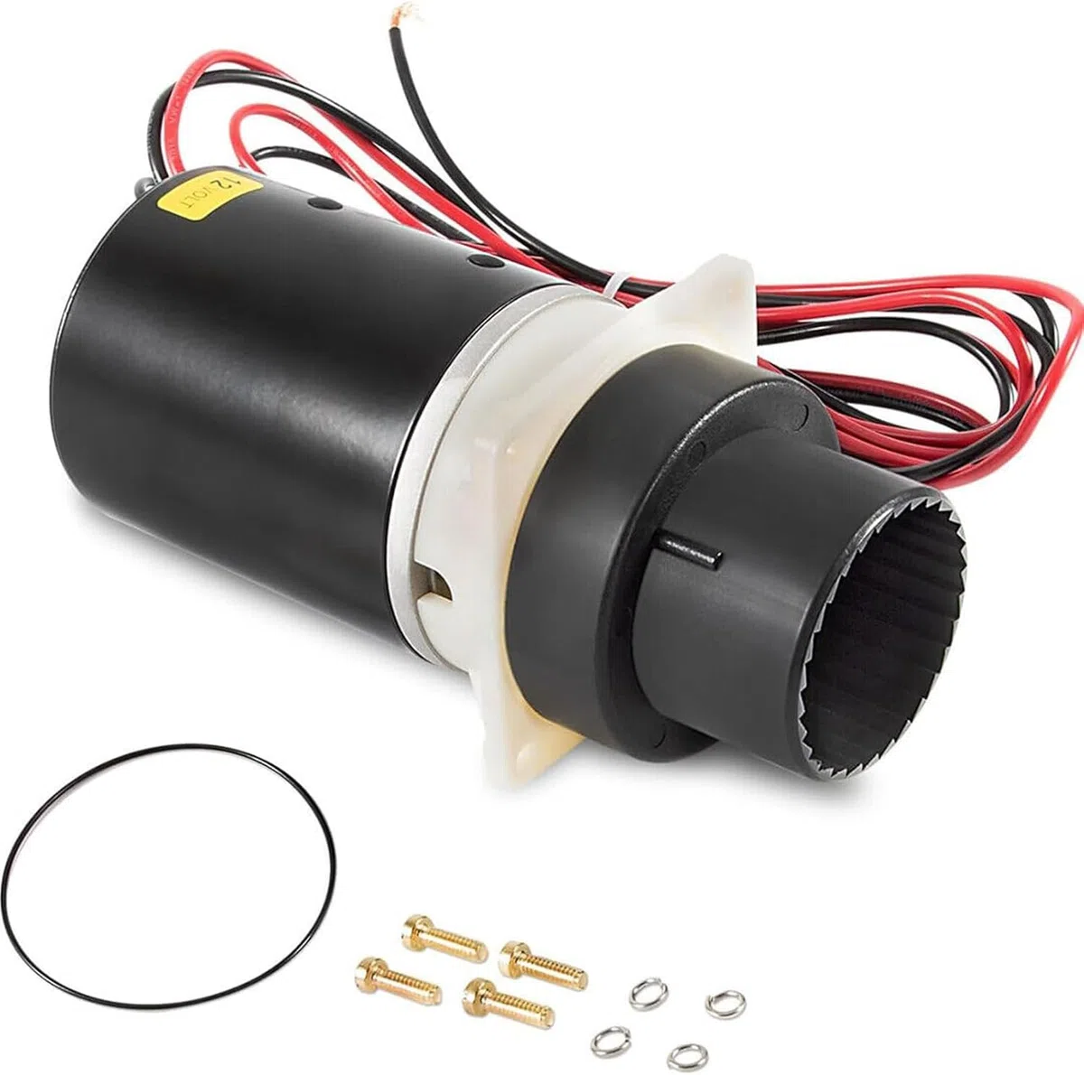 Bomba De Motor Para Inodoro Para Rv, Kit De Montaje De Bomba De Inodoro Marino De Descarga Silenciosa, Adecuado Para Inodoro De Descarga Silenciosa Serie 37045 37245 37055 37255 37075