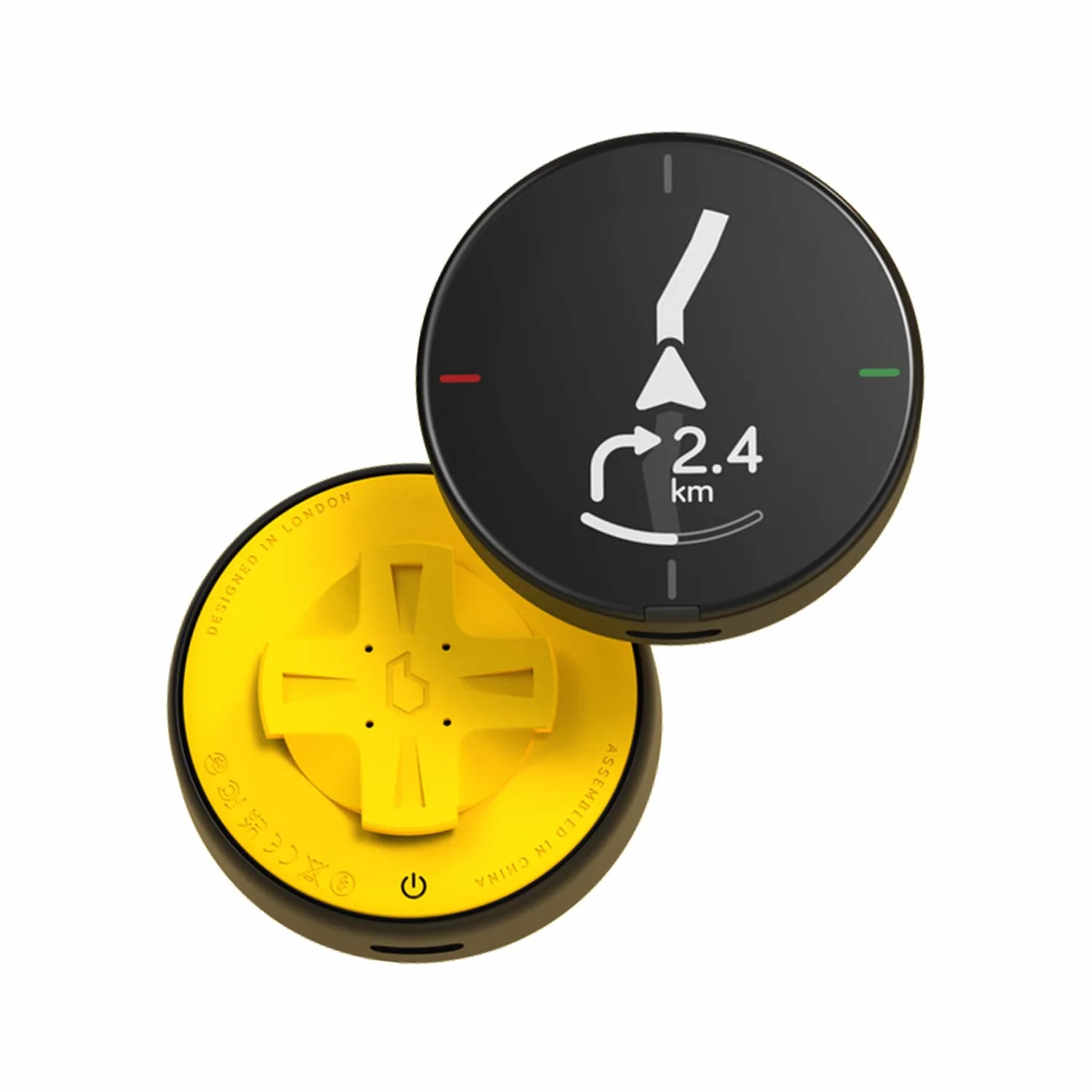 BEELINE Ciclocomputador GPS - Velo 2 I Bicicleta, Mapa Navegación Global I Resiste a la Intemperie +11 Horas de Batería, Carga USB I Navegador Satélite para Ciclismo con Correa I Apto para Guantes