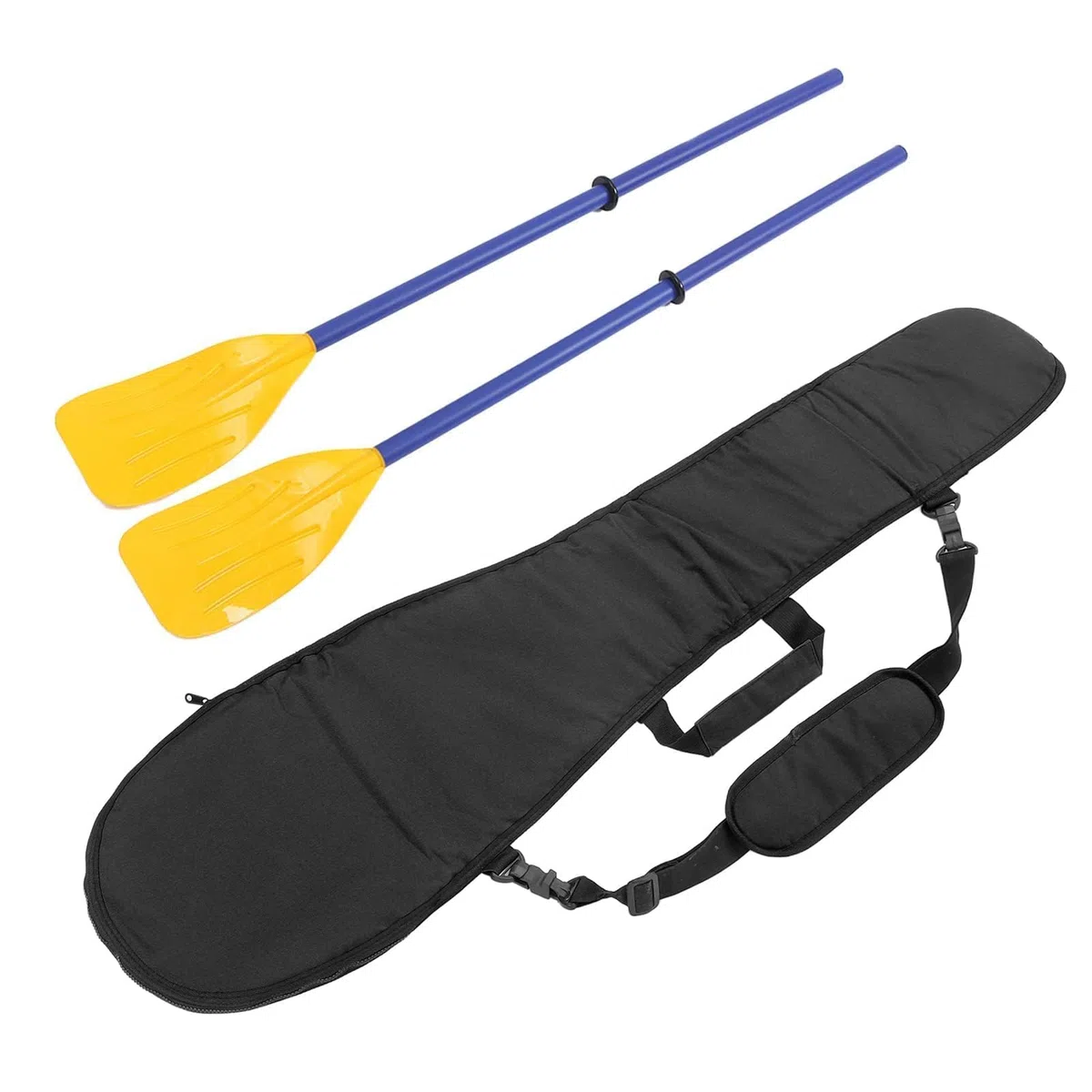 Bolsa De Transporte De Canoa Kayak, Bolsa De Almacenamiento De Remo De Barco Funda De Bolsa Para Transporte De Almacenamiento De Canotaje De Remos (Black)