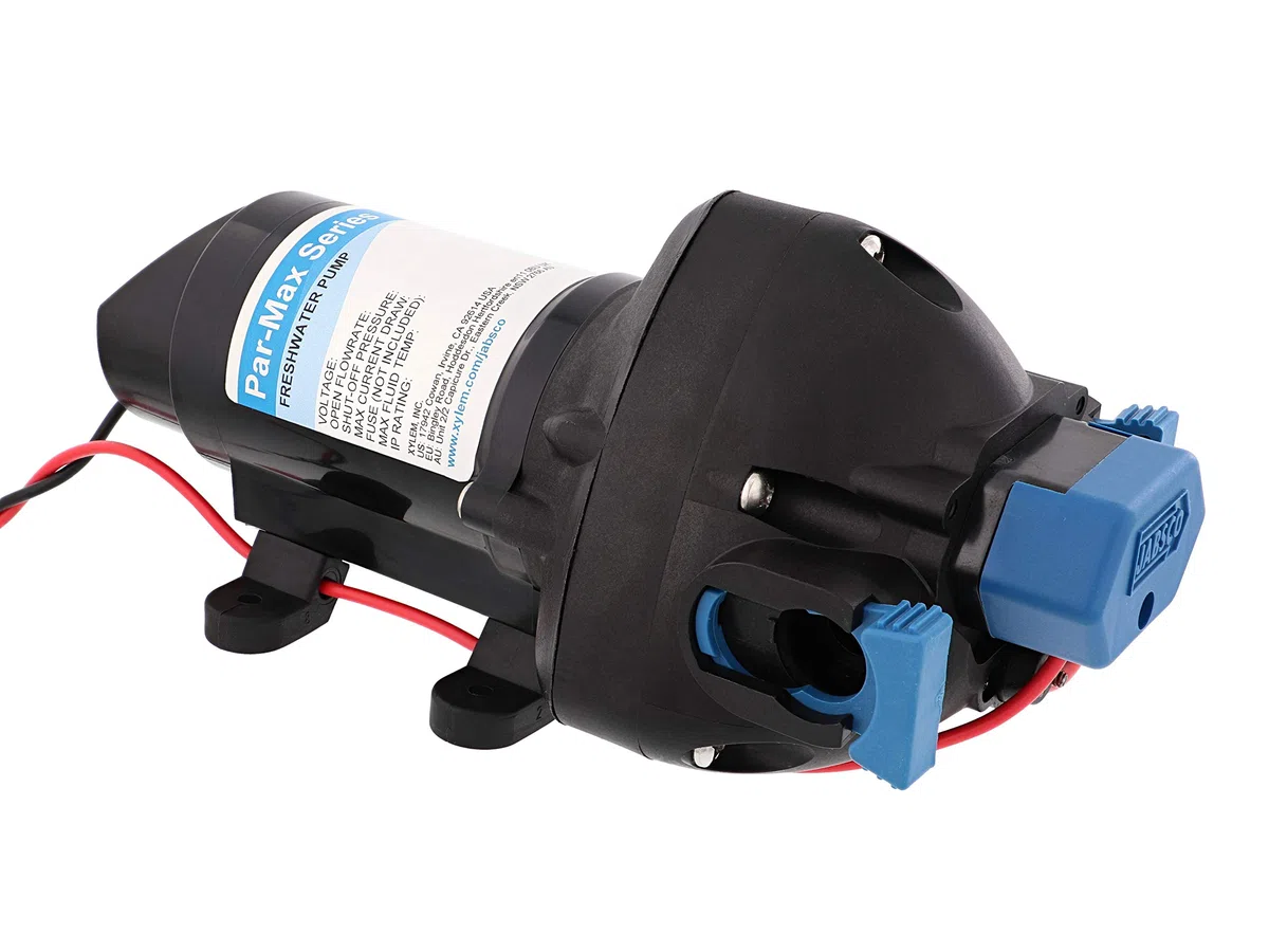 Jabsco 31395-2512-3A Par-Max 3 Bomba de suministro de agua dulce marina: 12V, 11LPM, 25 PSI