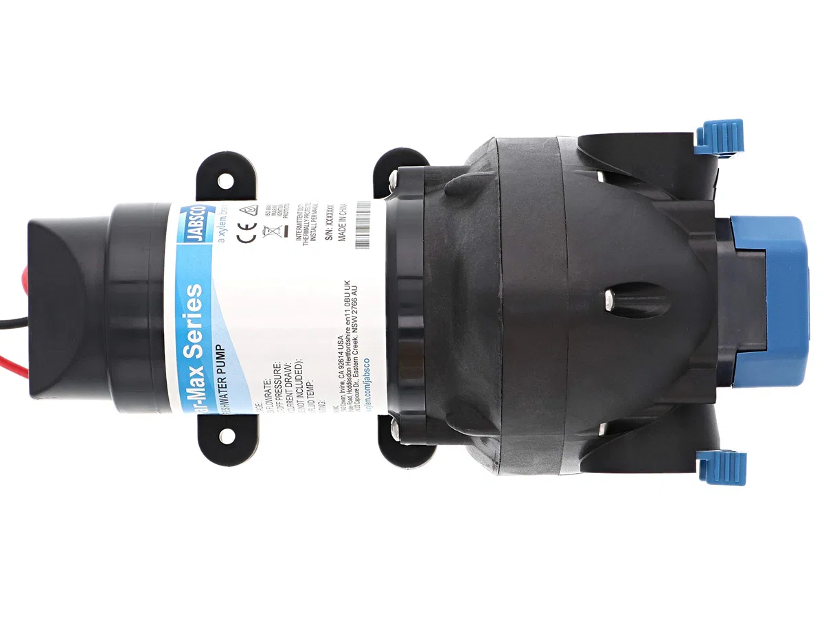 Jabsco 31395-2512-3A Par-Max 3 Bomba de suministro de agua dulce marina: 12V, 11LPM, 25 PSI