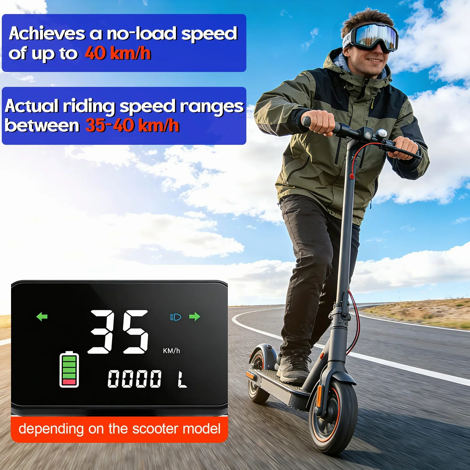 Tuning Chip Unlock Cable para Segway Ninebot ZT3 Pro/Pro E, Plug & Play Cable especial para aumentar la velocidad 35 – 40 km/h con botón de conmutación rápida, accesorios para scooter