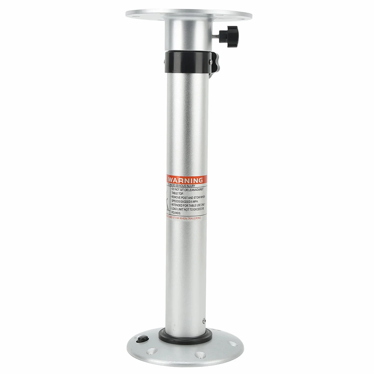 Pata de Mesa RV, Aleación de Aluminio, 490MM, 745MM, Pedestal de Mesa, Elevación, Altura Plegable, Base Ajustable, Soporte de Montaje para Barco y Yate