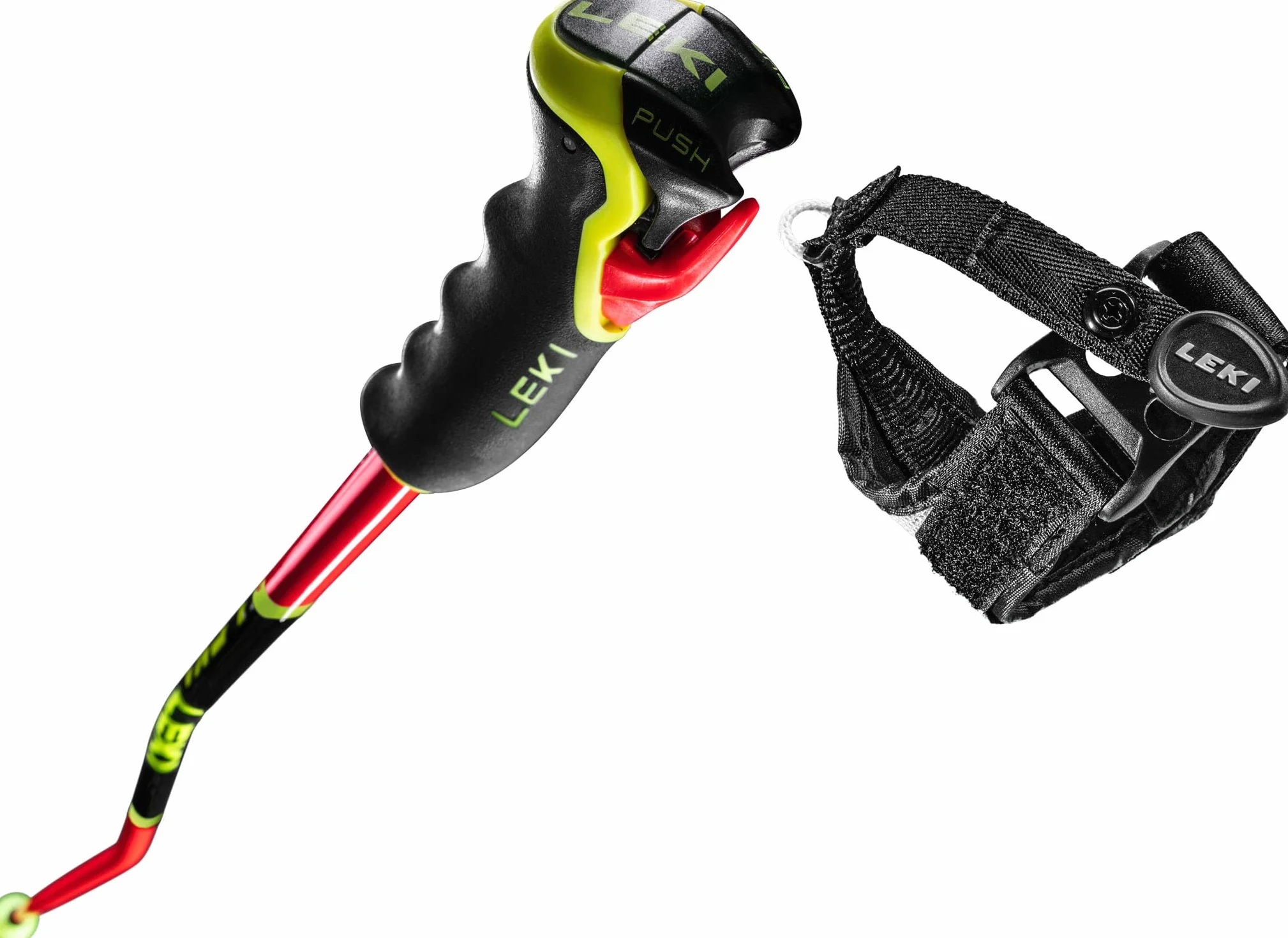 LEKI J-Ski-Bastón de esquí 2024/25 WCR Lite GS 3D 110 cm