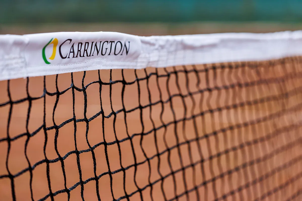 Red de Tenis Club Torneo de 3 mm – Red Especial Tierra Batida con una Banda no ensuciada