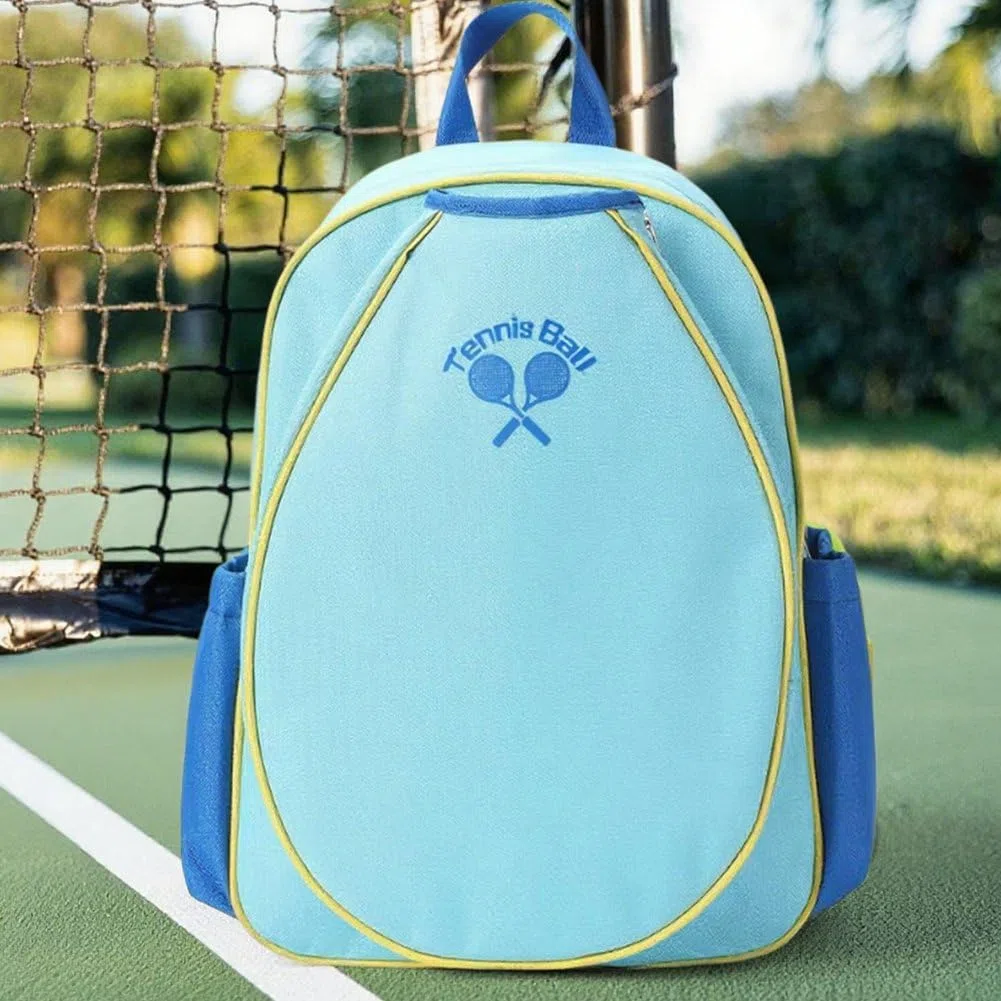 Mochila De Tenis para Niños Y Niñas, Bolsa Deportiva para Raquetas De Tenis Juveniles, Bolsas Impermeables para Raquetas De Pickleball.