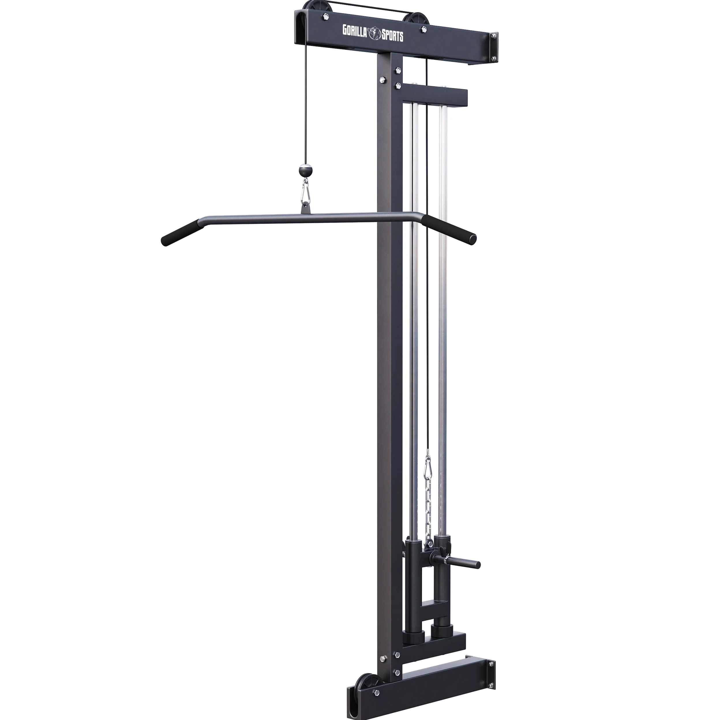 GORILLA SPORTS ® Torre de Tiro para Pared en Negro