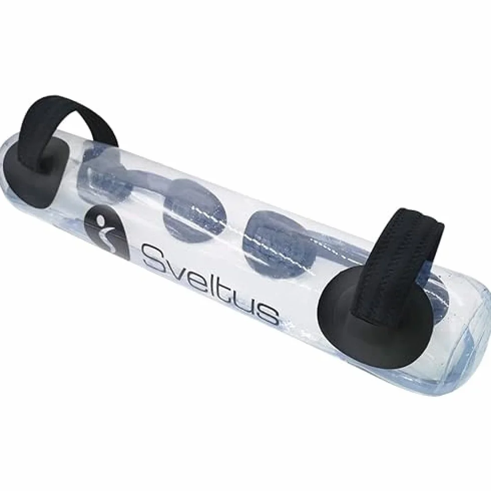 Sveltus Aqua Training Bag Ajustable 15kg Adulto, Unisex, Transparente