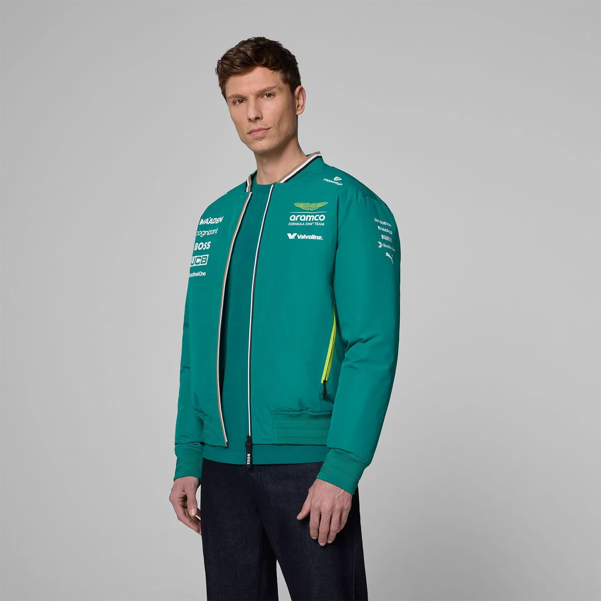 Aston Martin F1 2025 Chaqueta Bomber del Equipo