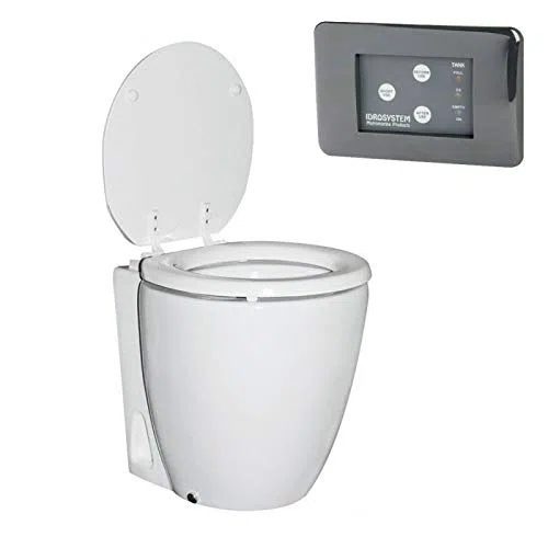 Osculati WC Silent Slim automatico 12 V (Vacuum Slim Automatic WC 12 V)
