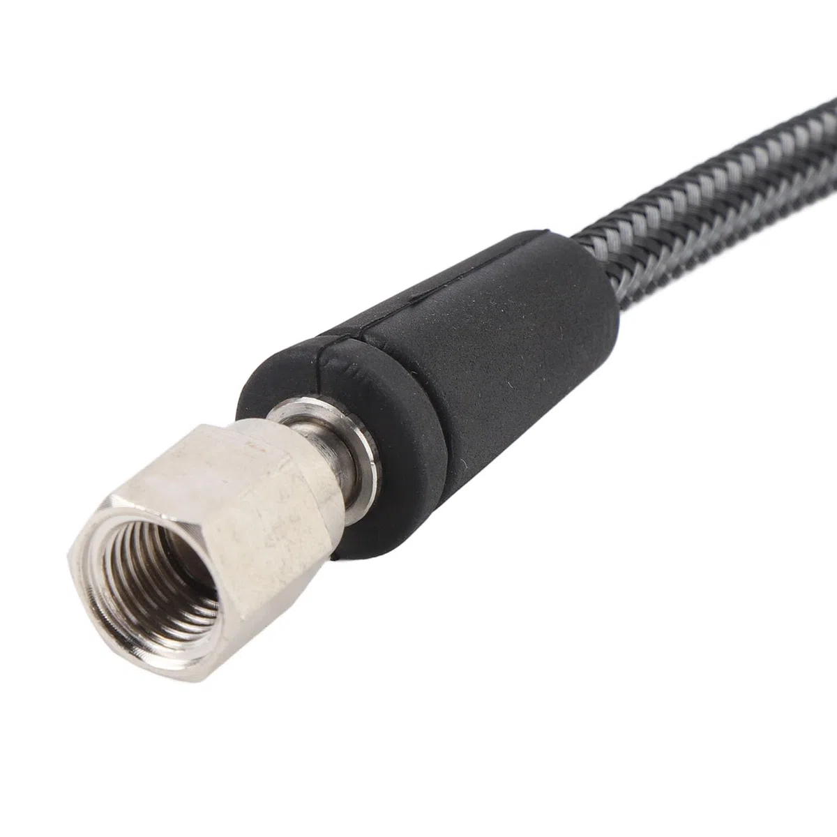 Dpofirs Manguera de Alta Presión para Buceo 80 cm Fibra de Carbono Tejida Flexible para Regulador BCD y Manómetro