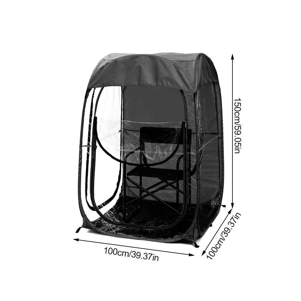 Toldo de pesca portátil – Tienda de pesca, el mejor refugio para una sola persona al aire libre. Perfecto para acampar y pescar, tienda de campaña desplegable deportiva