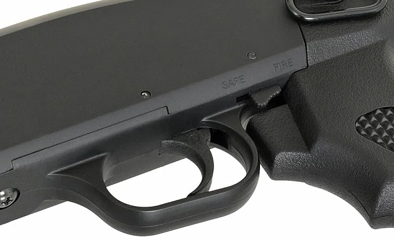 Escopeta de Airsoft M58B de Doble Eagle, Acción Manual, Potencia 1 Julio, Plástico y Aluminio, 675 mm, 1 Cargador de 14 Bolas