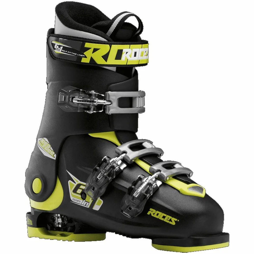 Roces Idea Free - Botas de esquí para niño, tamaño Ajustable