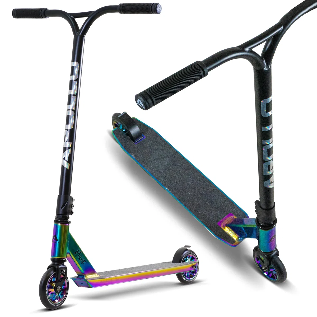 Apollo Patinete de Acrobacias Hawk | Freestyle Kickscooter para Niños y Adultos | Patinete Infantil de Trucos para Principiantes y Expertos | Niños y Niñas a Partir de 6 Años