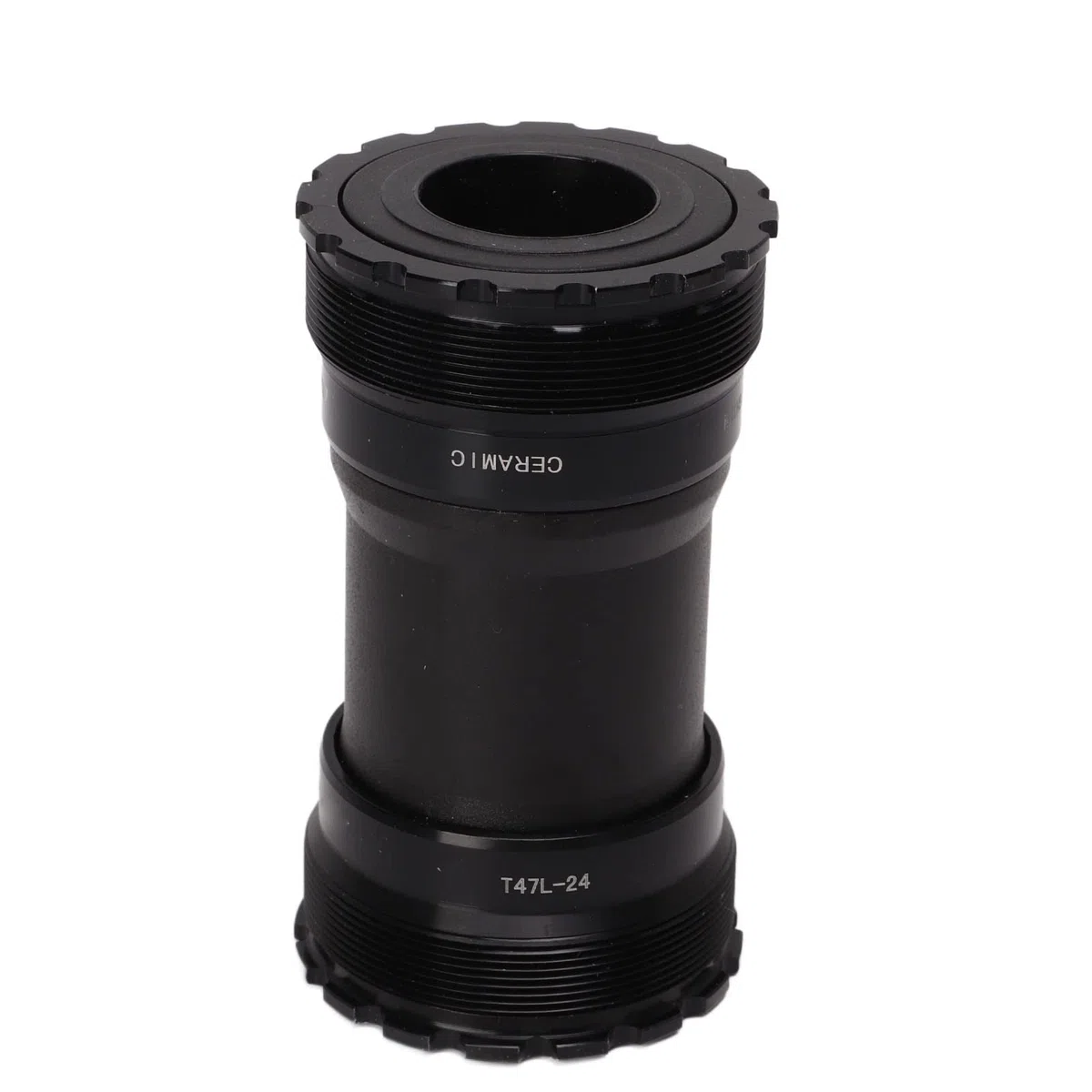 Soporte Inferior Bicicleta, Rodamientos Cerámica Alta Durabilidad, Eje 24mm T47 para Ciclistas Profesionales y Aficionados en Carretera y Montaña
