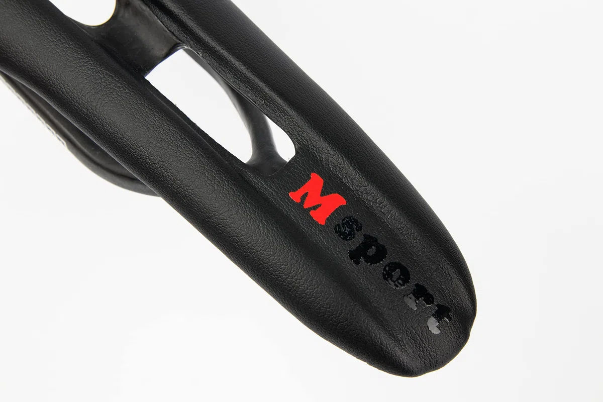 Msport Sillín de bicicleta de fibra de carbono para bicicleta de carretera y MTB súper ligero (negro)