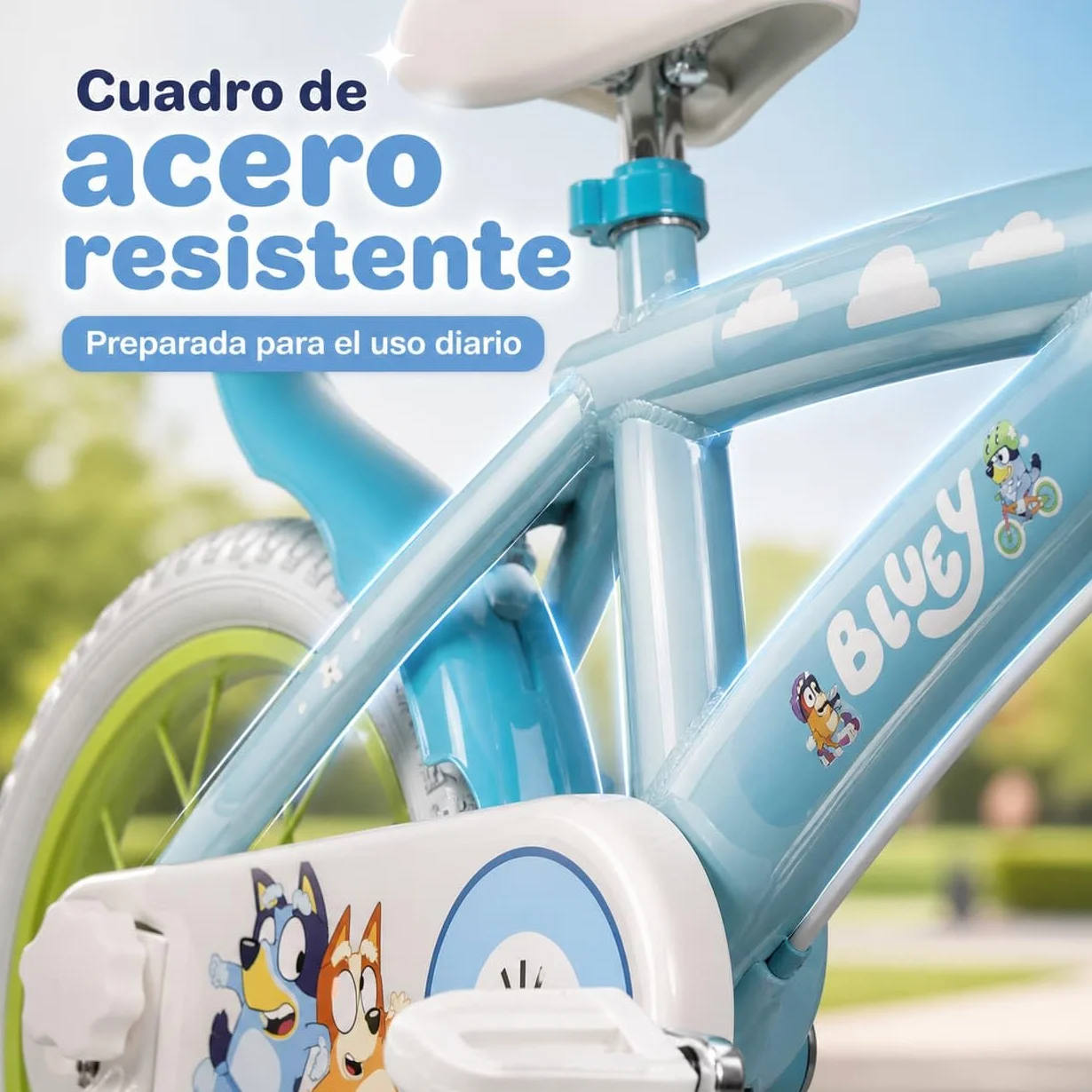 TOIMSA Bicicleta Bluey 14" (4/6 años)