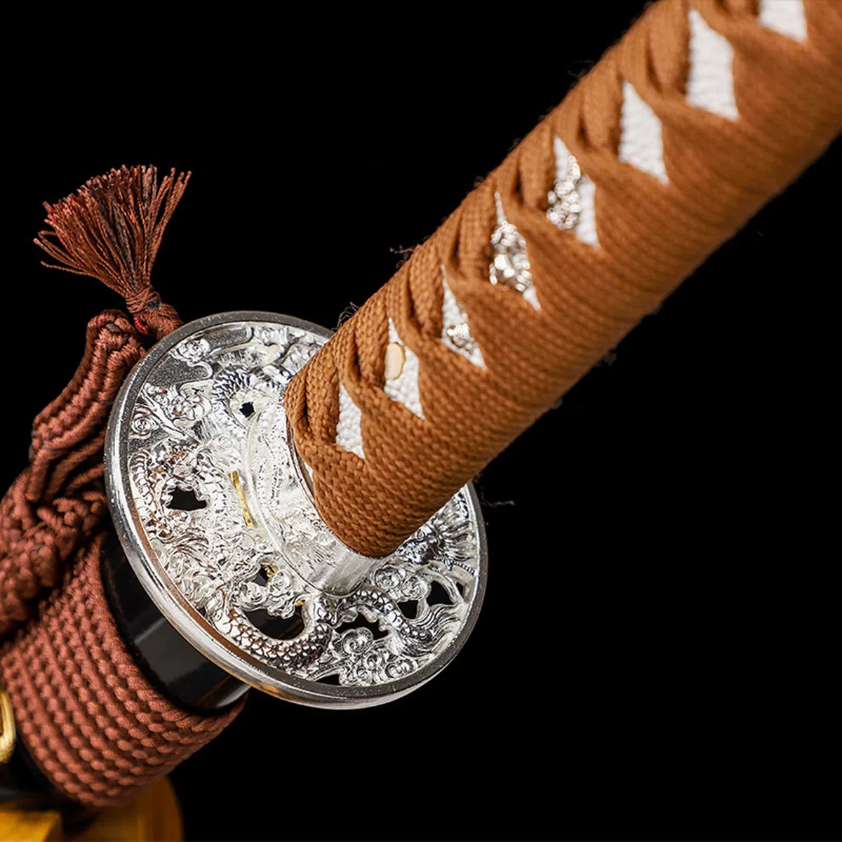 Bokken de Palisandro Natural de 103cm,Espada samurái de Madera Hecha a Mano con Vaina,Katana de Madera para exhibición,Cosplay,colección,Entrenamiento Kendo