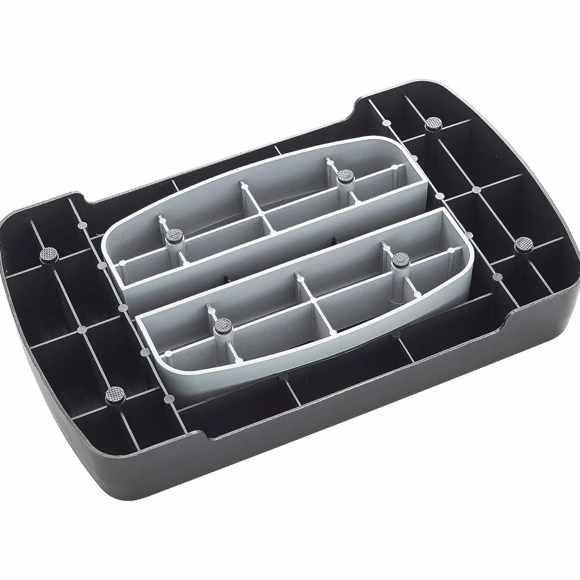 BalanceFrom Entrenador aeróbico ajustable con plataforma de escalón, gris