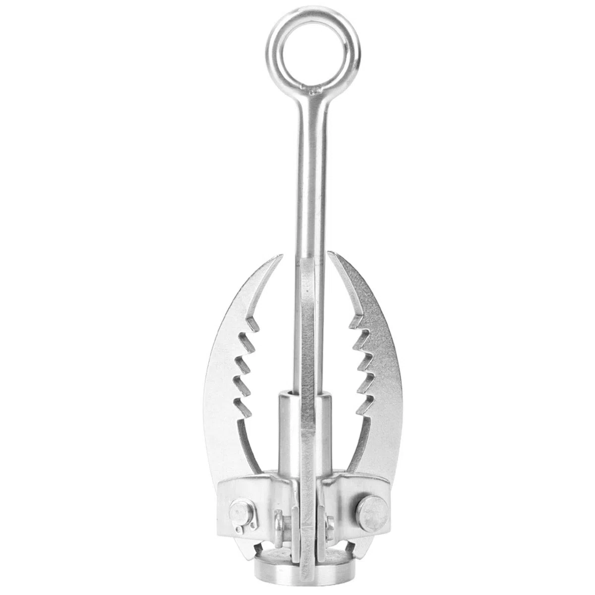 Gancho de Agarre,Acero Inoxidable 3 Garras Plegable para Supervivencia al Aire Escalada Montañismo Aventura