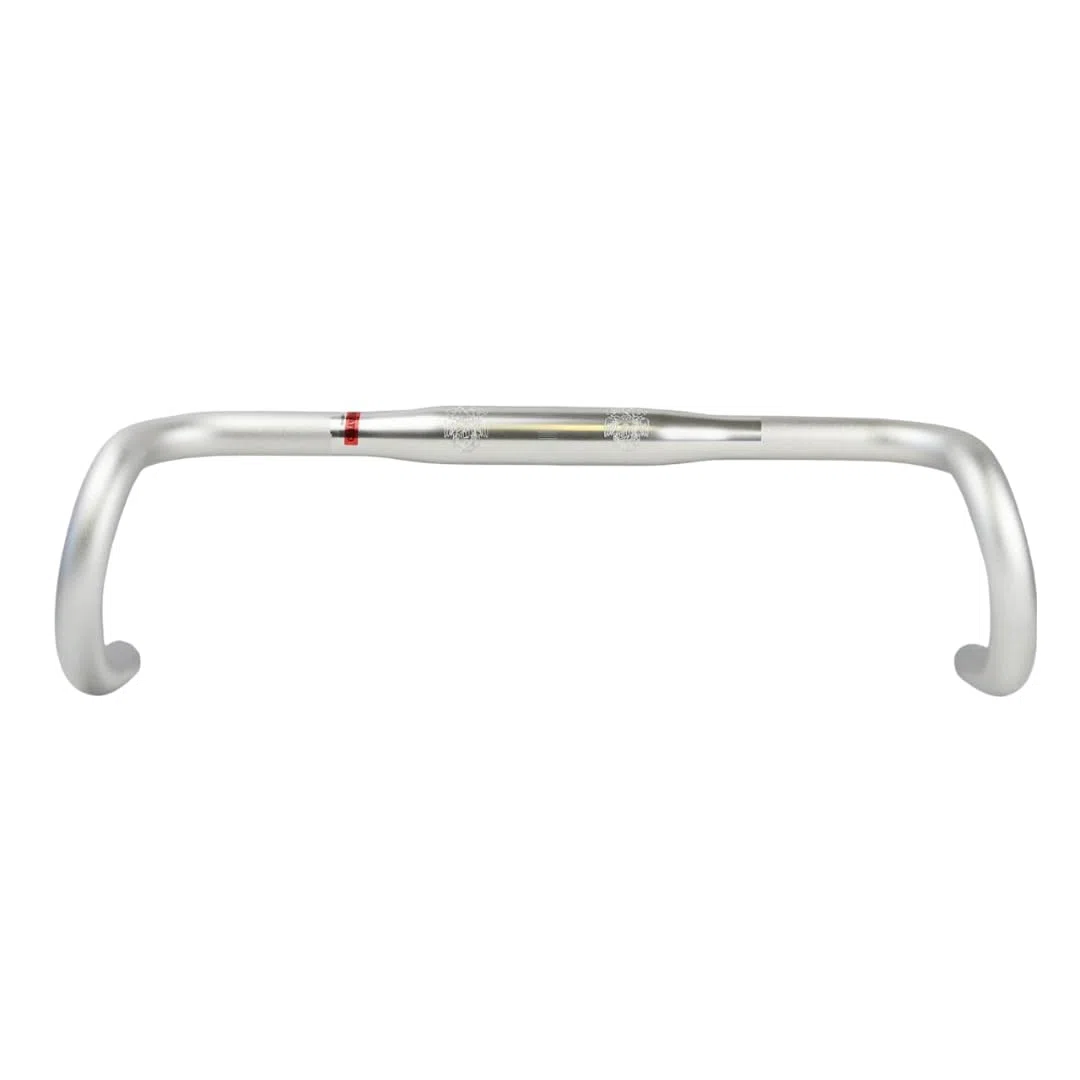 Nitto M137 - Abrazadera para manillar (SSB, diámetro 31,8 mm, longitud del mango, 500 mm), color plateado