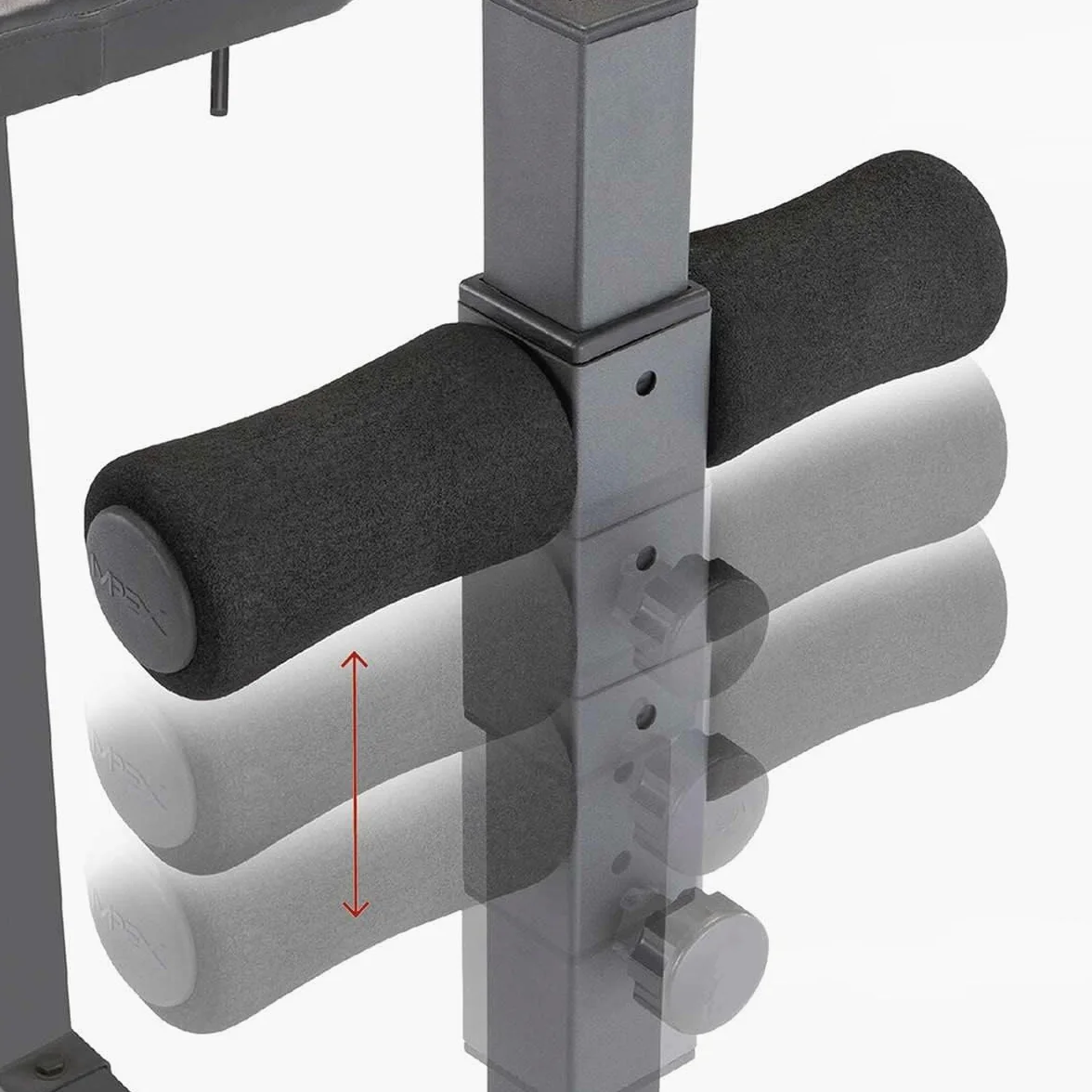 Marcy JD3.1 - Banco de hiperextensión - Silla romana ajustable