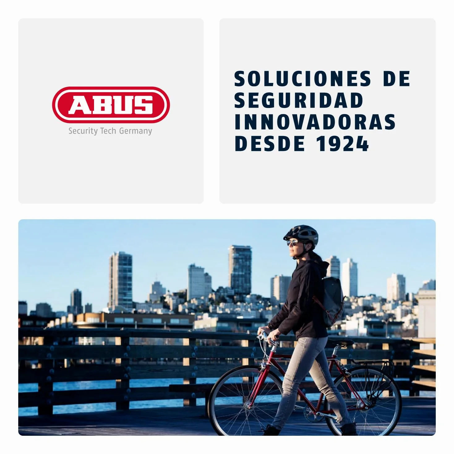 ABUS Candado de cadena Ivy Chain 9210 - candado de acero endurecido para bicicletas - cadena de 10 mm de grosor - nivel de seguridad 13