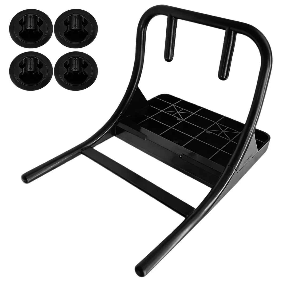 Soporte de motor para bote inflable, soporte de motor fueraborda para barco inflable Kayak Trolling Mount Kayak Motor Mount Angelkajak Motor Stand para barco, botes inflables, barcos de pesca