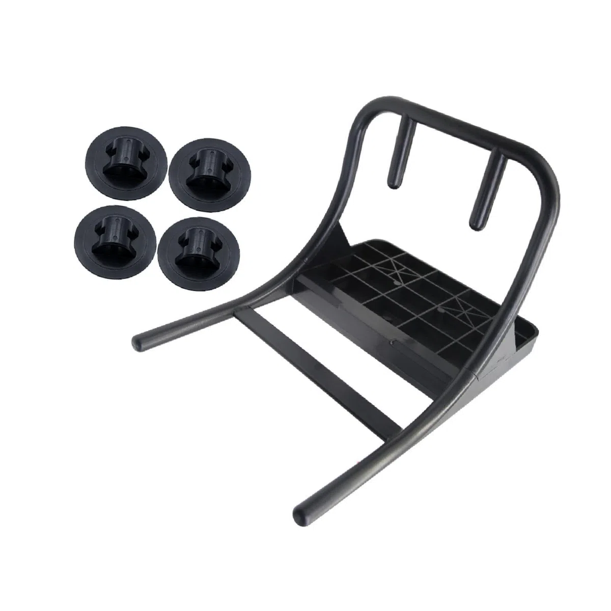 harayaa Kit de Montaje para Motor de Barco Soporte para Motor Fueraborda Accesorio para Bote Inflable Marino de Alta Resistencia