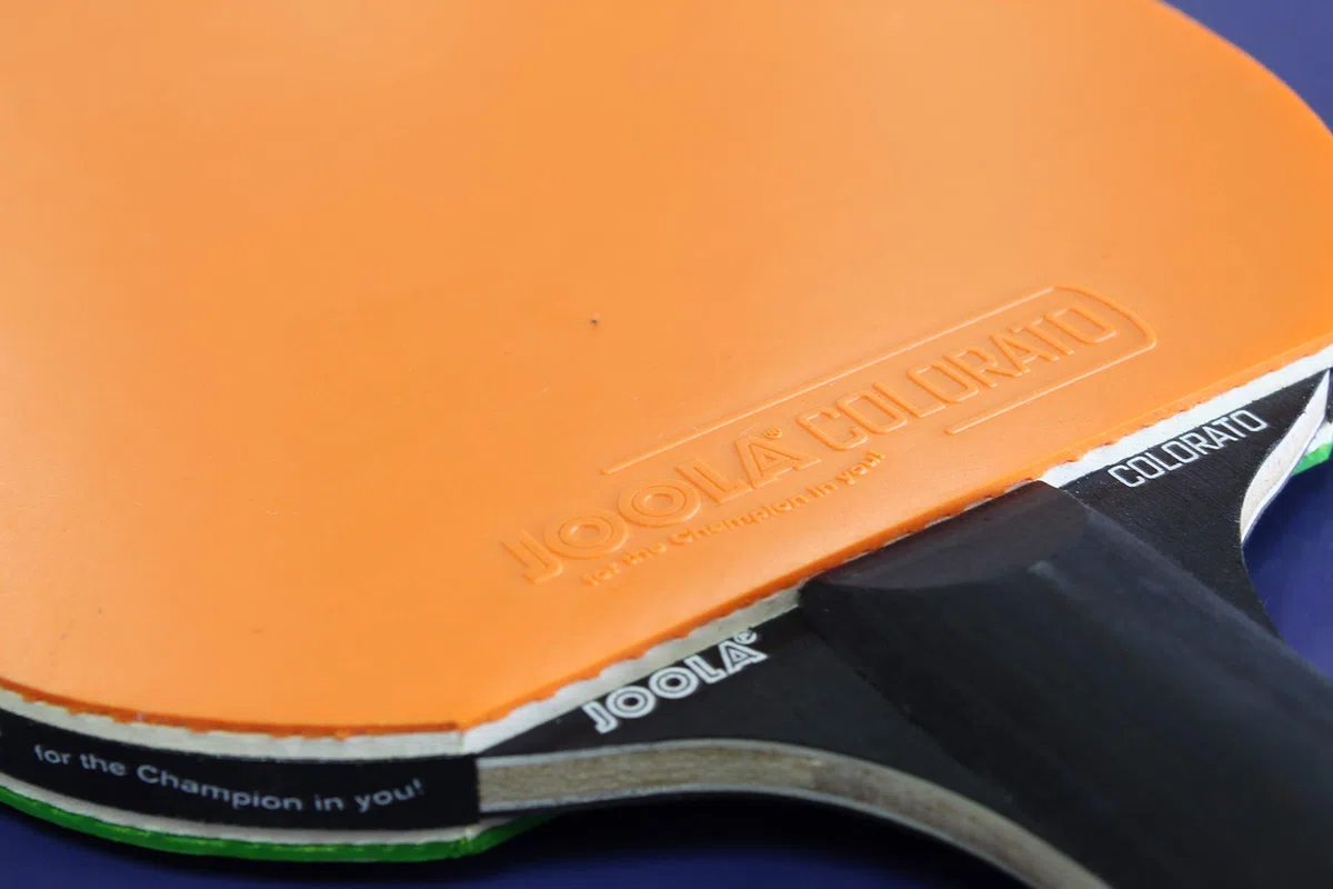 JOOLA Colorato Tischtennis-schläger - Raqueta diseño Atractivo – 5 Capas de Madera contrachapada Especial encolada. Unisex Adulto