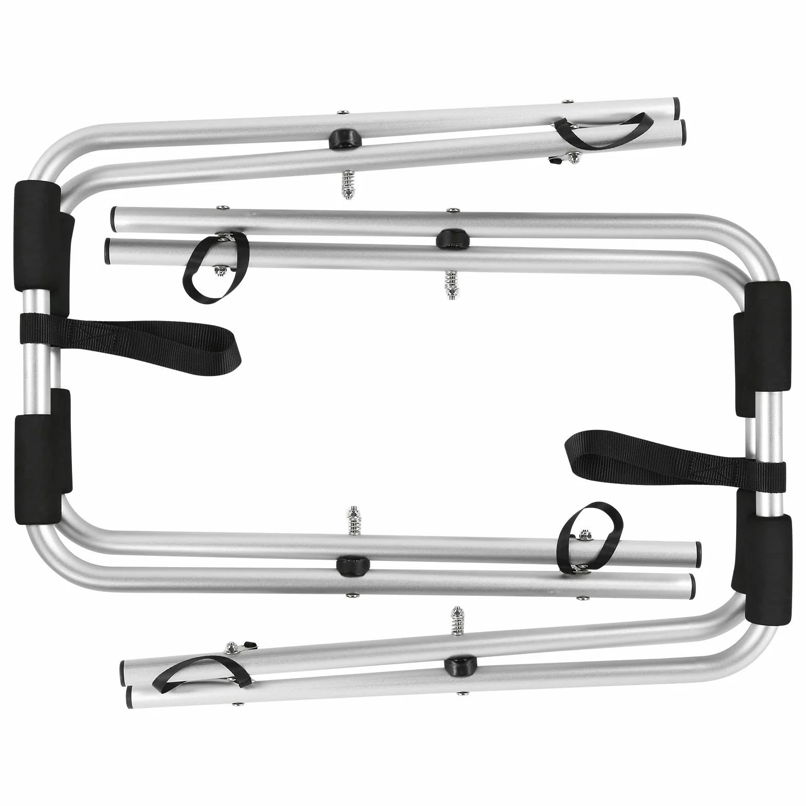 Soporte para Kayak Soporte Plegable portátil de aleación de Aluminio para Almacenamiento de Kayak y Tablas de Surf Accesorio de fijación para Estante de Canoa liviano y